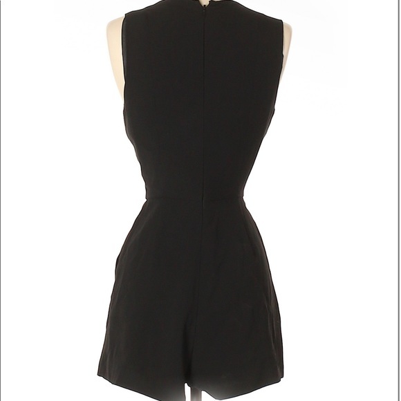 TOPSHOP Cut-Out Black Romper - Picture 2 of 4